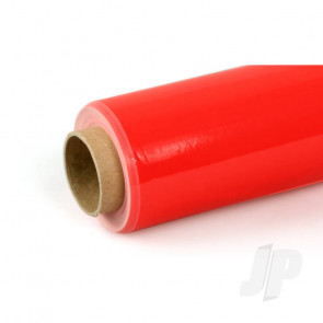 Oracover 10m Fluorescent Red (21) Covering For RC Model Plane