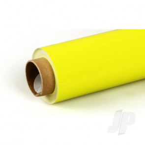 Oracover 10m Fluorescent Yellow (31) Covering For RC Model Plane