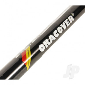 Oracover 2m Design Black (21-072-002) Covering For RC Model Plane