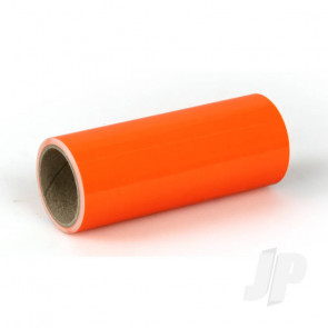 Oracover Oratrim Roll Fluorescent Orange (#64) 9.5cmx2m  Self-Adhesive Covering for RC Model Aircraft