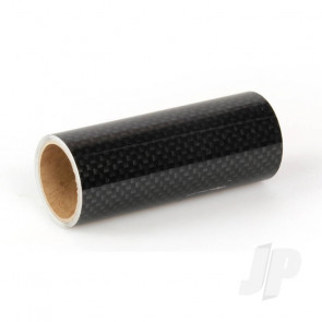 Oracover Oratrim Roll Carbon Fibre (#425-71) 9.5cmx2m  Self-Adhesive Covering for RC Model Aircraft