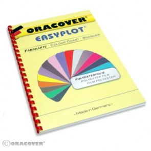 Oracover Colour Chart of Covering for RC Model Planes