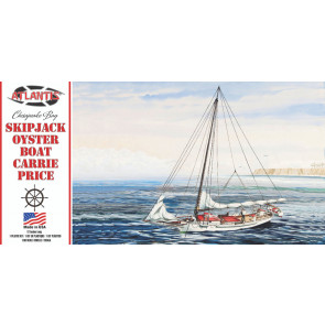 Atlantis Models 1:502 Chesapeake Bay Skipjack Oyster Fishing Boat Plastic Kit