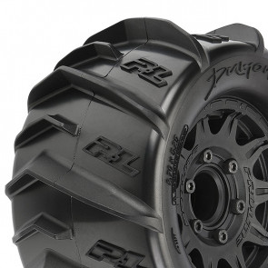 Proline Dumont 2.8" Sand Tyres Raid Blk 6x30 R/Hex 12mm Wheel