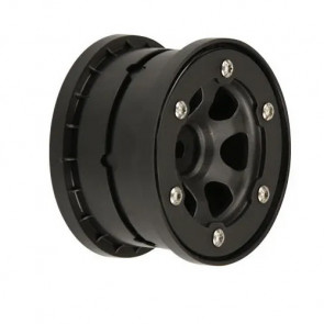 PROLINE Slash Epic 2.2"t; Front Beadloc Wheels Aluminium/Black For RC Car