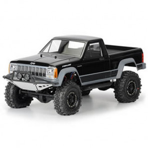 PROLINE JEEP COMANCHE FULL BED BODYSHELL 313MM W/BASE CRAWLER For RC Car
