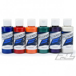 PROLINE RC CAR BODY PAINT PEARL 6 PACK (6x60ml) For Airbrush