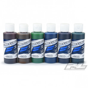 PROLINE RC CAR BODY PAINT - CANDY 6 PACK (6x60ml) For Airbrush