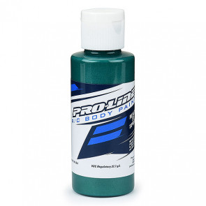 PROLINE RC CAR BODY PAINT - PEARL GREEN (60ml) For Airbrush