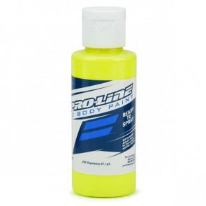PROLINE RC CAR BODY PAINT - FLUORESCENT YELLOW (60ml) For Airbrush