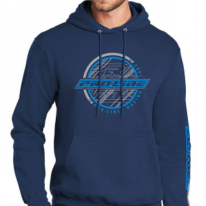 Proline Sphere Navy Hoodie Sweatshirt - X Large