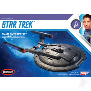 Star Trek NX-01 Enterprise Polar Lights 1:1000 Scale Plastic Kit