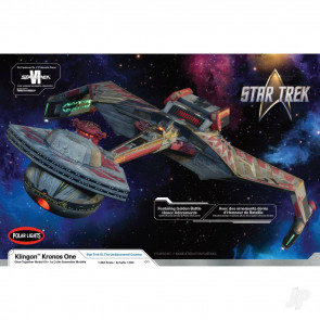 1:350 Star Trek 6: The Undiscovered Country Klingon Kronos One Plastic Model Kit