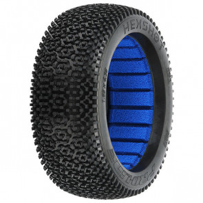 Proline 'Hex Shot' S4 Soft 1/8 Buggy Tyres w/Closed Cell