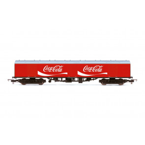 Hornby British Rail Coke General Utility Van Coca-Cola 00 Gauge Model Train