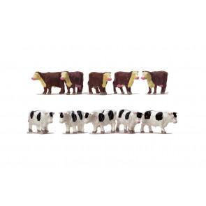 1:76 Scale Cows Farm Animals - Hornby Train Track Accessories 00 Gauge