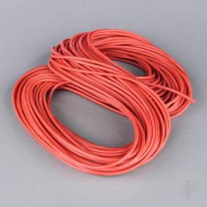 Radient Silicone Wire, 16AWG, 100ft / 30m Red 