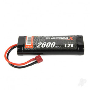 Radient NiMH Battery 7.2V 2600mAh SC Stick, Deans (HCT) 