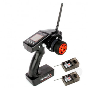 RadioLink RC4GS 2.4GHz 4-Channel RC Transmitter w/2x Receivers for Cars & Boats