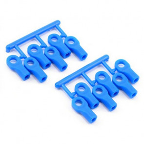 RPM Short Rod Ends (Blue) (12) fits most Traxxas 1/10 Scale Vehicles
