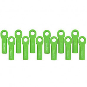 RPM Long Rod Ends (Green) (12) fits most Traxxas 1:10 Scale Vehicles