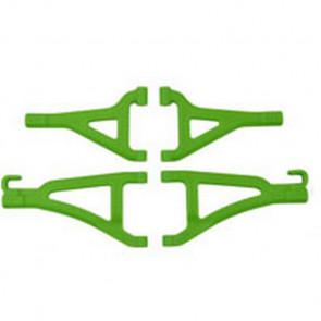 RPM Front Suspension A-Arms (Green) fits Traxxas 1/16th E-Revo