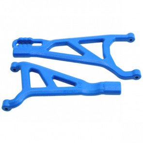 RPM Blue Front LEFT Suspension A-Arms fits Traxxas E-Revo Brushless