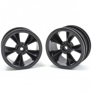 RPM “N2o” Gloss Black Resto Mod Sedan Wheels