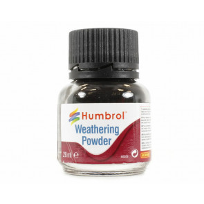 Humbrol Weathering Powder Black 28ml Bottle AV0001