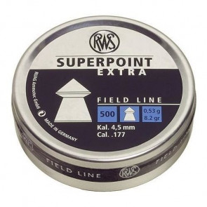 RWS Superpoint Extra .177 (4.5mm) Qty 500 Pointed Pellets for Air Gun / Rifle / Pistol