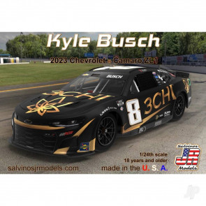 2:24 NASCAR Plastic Car Kit - Kyle Busch - 2023 Chevy Camaro - Primary