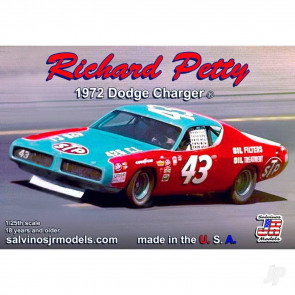 1:25 NASCAR Plastic Car Kit - Richard Petty - 1972 Dodge Charger - Talladega