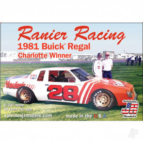 1:24 NASCAR Plastic Car Kit - Bobby Allison - 1981 Buick Regal Charlotte Winner
