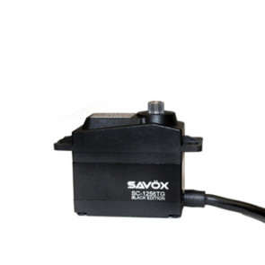 SAVOX SC1256TGB HIGH TORQUE CORELESS DIGI SERVO 20KG@6.0V - BLACK