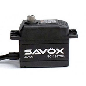 SAVOX SC1267SGB HV BLACK EDITION STANDARD DIGITAL SERVO 21KG@7.4V (LIPO)