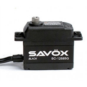 SAVOX SC1268SGB HV BLACK EDITION STANDARD DIGITAL SERVO 26KG@7.4V (LIPO)