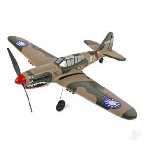 Sonik RC Curtis P-40 Warhawk 400mm RTF RC Model WWII Plane w/Gyro