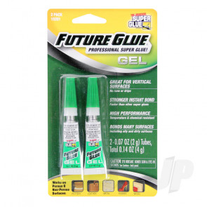 Super Glue Future Glue Gel 2-Pack (2x 0.07oz, 2g)