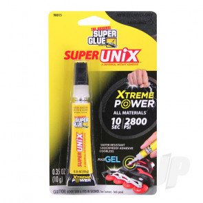 Super Glue Super Unix Gel Instant Adhesive (0.35oz, 10g)