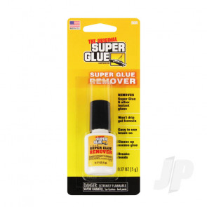 Super Glue Remover Gel (0.17oz, 5g) For Cyano CA Instant Adhesive