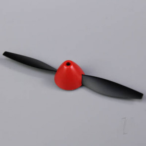 Top RC Propeller + Spinner (P51D Red Tail)