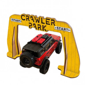 Crawler Park Start/Finish Arch – 1/24 & 1/18 RC Car Off Road Track Circuit
