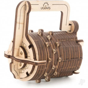 UGears Combination Lock Mechanical Wood Construction Kit
