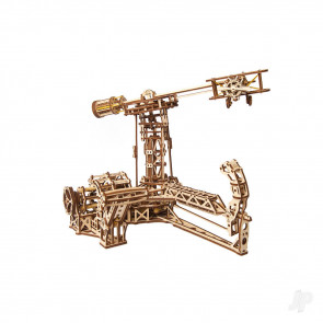 UGears Aviator Plane & Helicopter 3D Puzzle Mechanical Wood Construction Kit