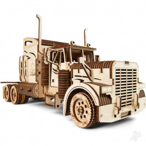 UGears VM-03 Heavy Boy American Truck Mechanical Wood Construction Kit
