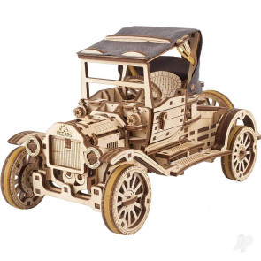 UGears UGR-T Ford Model T Classic Car Mechanical Wood Construction Kit