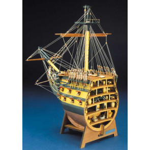 Mantua Panart HMS Victory Bow Section Wooden Ship Kit 1:78 Scale