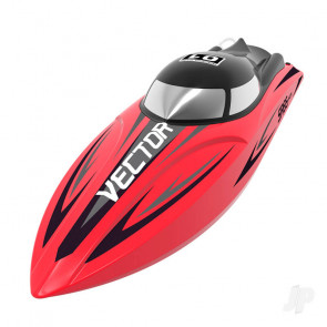 Volantex Vector SR65 Brushed RTR RC Racing Boat (Red)