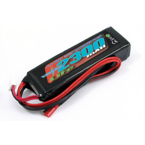Voltz 2300mAH 2S 6.6V LiFe Rx Receiver Straight Battery Pack for RC Car Plane Boat