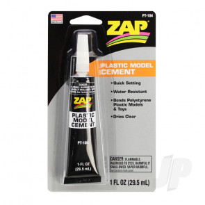 Zap PT-104 Plastic Model Cement Glue (1fl oz, 29.5 ml)